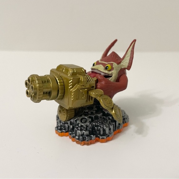 Lot of 3 Skylanders Figures Trigger Happy Eye Brawl Tree Rex - Picture 2 of 12